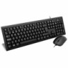 Keyboard and Mouse V7 CKU200ES Spanish QWERTY