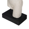 Decorative Figure Black Cream 21 x 12 x 43,3 cm