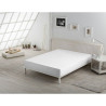 Fitted bottom sheet Alexandra House Living White 105 x 200 cm