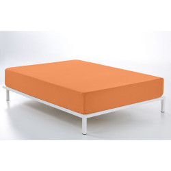 Fitted sheet Alexandra House Living Orange 135/140 x 200 cm