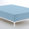 Fitted sheet Alexandra House Living Blue Celeste 135/140 x 200 cm