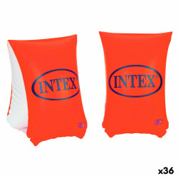 Sleeves Intex Neon Red 30 x 15 cm (36 Units)