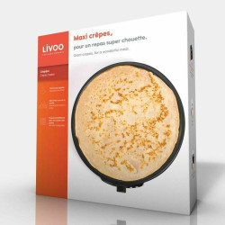 Crepe Maker Livoo DOP196 1000W Black