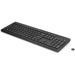 Keyboard HP 3L1E7AA ABE Black Spanish Qwerty