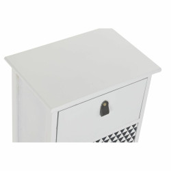 Chest of drawers DKD Home Decor Grey White Paolownia wood (36 x 25 x 44,5 cm)