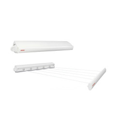 Folding clothes line Leifheit White Plastic