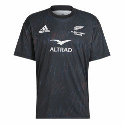 Men’s Short Sleeve T-Shirt Adidas Black Ferns Seven Black