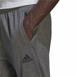 Long Sports Trousers Adidas Aeroready Game And Go Grey Men