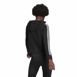 Women’s Hoodie Adidas Essentials 3 Stripes Black