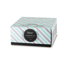 Aluminium foil Eurostil 300 TIRAS Embossed (27 x 12 cm) (300 uds)