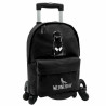 School Rucksack with Wheels Wednesday Black 43 x 31 x 13,5 cm