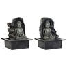 Garden fountain DKD Home Decor 21 x 17,5 x 25 cm Buddha Resin Oriental (2 Units)