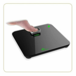 Digital Bathroom Scales Little Balance Kinetic Premium Black