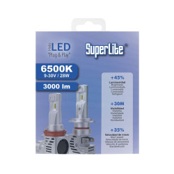 Halogen LED conversion kit Superlite BOM12313 H15 28 W 6500 K LED