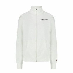 Women’s Sweatshirt without Hood Champion Full Zip White