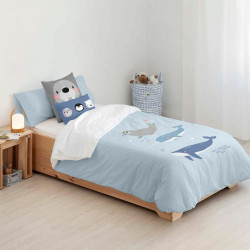 Nordic cover Kids&Cotton Tabor Big Blue 180 x 240 cm