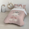 Nordic cover Kids&Cotton Lavi Big Pink 180 x 240 cm