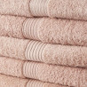 Towels Set TODAY Essential Pink 50 x 90 cm (10 Units)