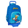 School Rucksack with Wheels Donald Blue 33 x 42 x 14 cm