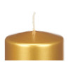 Candle Golden 9 x 15 x 9 cm (12 Units)