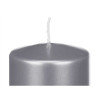 Candle Silver 9 x 15 x 9 cm (12 Units)