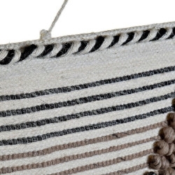 Hanging decoration DKD Home Decor Jute Cotton Wool (46 x 2 x 110 cm)