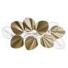 Wall Decoration DKD Home Decor Golden Metal Leaf of a plant (100 x 5,5 x 51 cm)