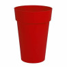 Plant pot EDA Tuscan Circular Ø 46 x 65 cm Red polypropylene