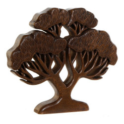 Decorative Figure DKD Home Decor Acacia Tree (1 pcs) (35 x 4 x 31 cm)