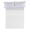 Top sheet Alexandra House Living White 190 x 275 cm