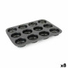 Tartlets tin Quttin Drilled 29 x 22 x 2,2 cm (8 Units)