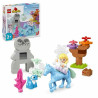 Construction set Lego DUPLO Disney 10418 Elsa and Bruni in the Enchanted Forest Multicolour