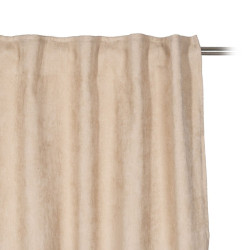 Curtain Beige Polyester 140 x 260 cm