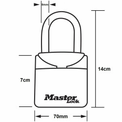 Combination padlock Master Lock 5406EURD