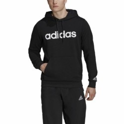 Men’s Hoodie Adidas French Terry Linear Logo Black