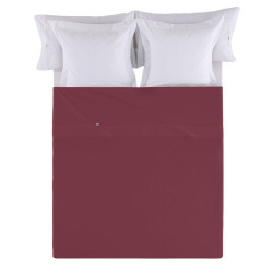 Top sheet Alexandra House Living Maroon 190 x 270 cm