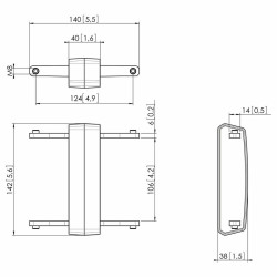 Screen Table Support Vogel's 7291040