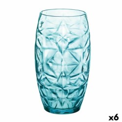 Glass Oriente Blue Glass 470 ml (6 Units)