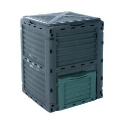 Compost bin 61 x 61 x 83 cm Black 300 L