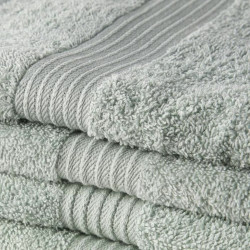 Towels Set TODAY Essential Celadon Light Green 50 x 90 cm (10 Units)