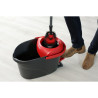 Mop with Bucket Vileda Ultramat Turbo XL Black Red Microfibre