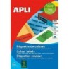 Printer Labels Apli Yellow 70 x 37 mm