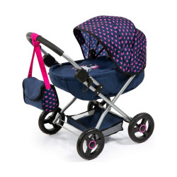 Doll Stroller Bayer 12754AA 58 cm 38,5 x 59 x 0,5 cm Navy Blue