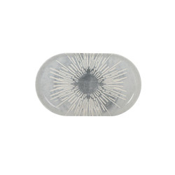 Snack tray La Mediterránea Ivar Oval 25 x 15 x 2,2 cm (18 Units)