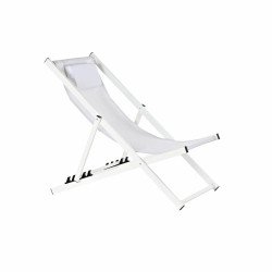 Sun-lounger DKD Home Decor White 102 x 63 x 98 cm