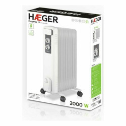 Oil-filled Radiator (9 chamber) Haeger OH-009.008A White 2000 W