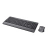 Keyboard and Mouse Trust Trezo Black Monochrome QWERTY Qwerty US