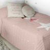 Bedspread (quilt) Haciendo el Indio Ballerina Reversible 200 x 260 cm