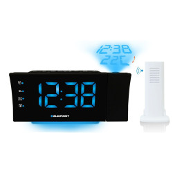 Alarm Clock Blaupunkt CRP81USB Black