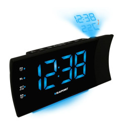 Alarm Clock Blaupunkt CRP81USB Black